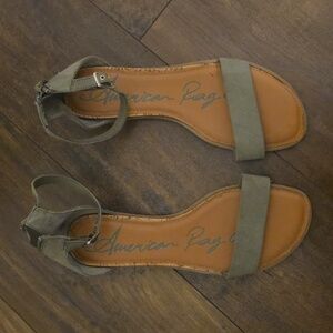American Rag Silvie Sandals Green 8.5